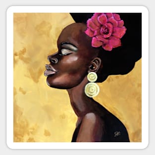 African Rose Sticker